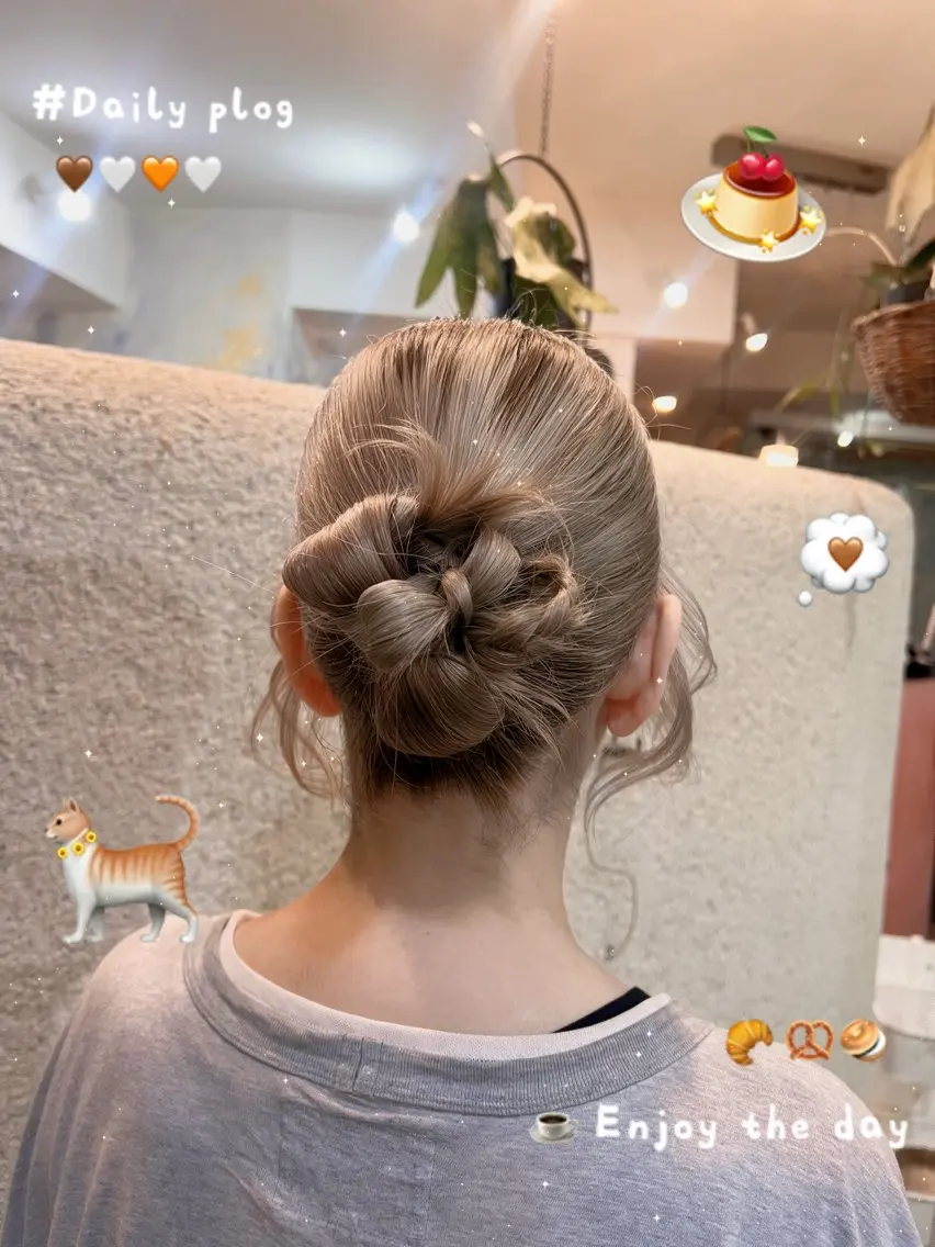 ヘアアレンジ Rio りおのヘアスタイル