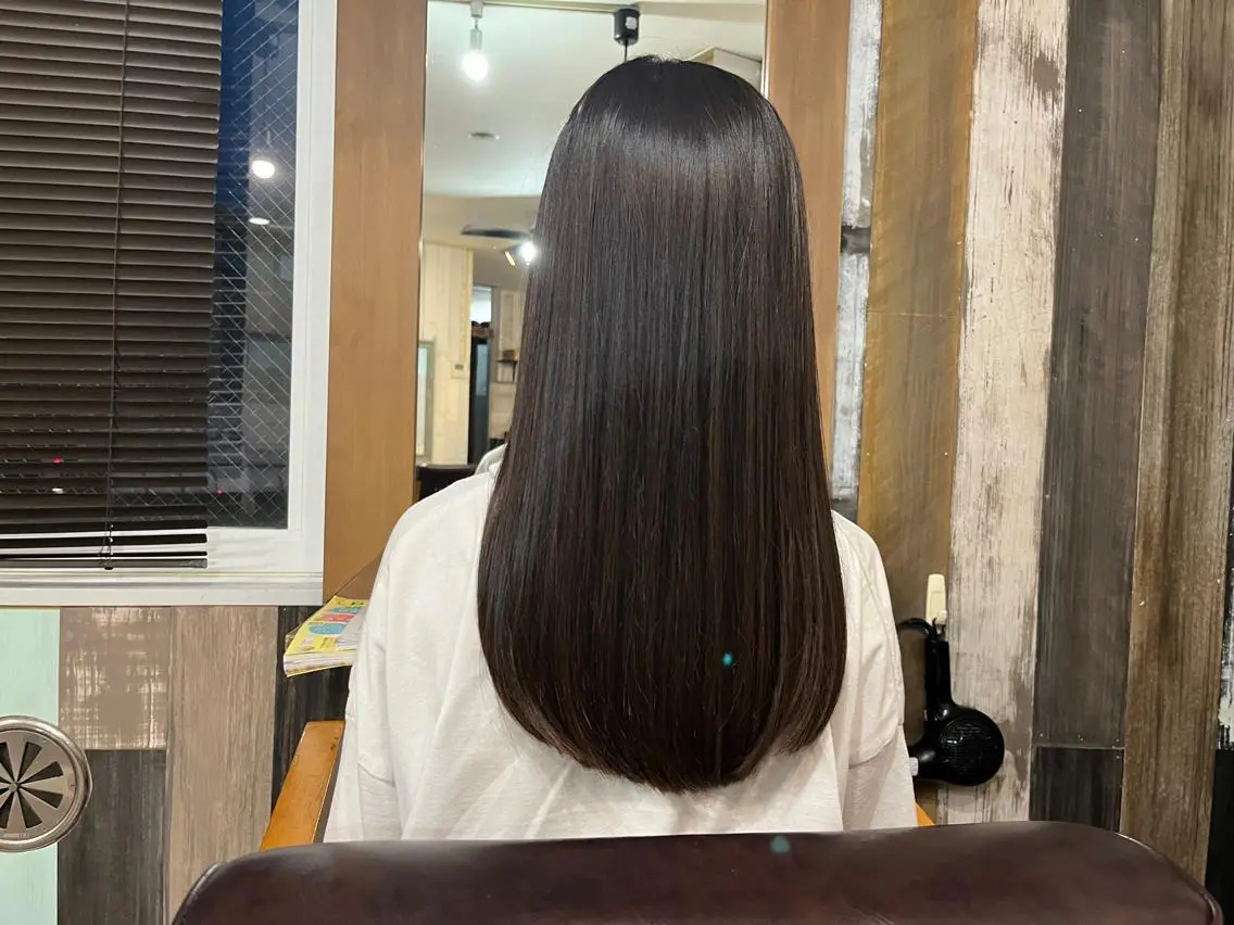 リタッチカラー(白髪染め可)+アロマTrの写真
