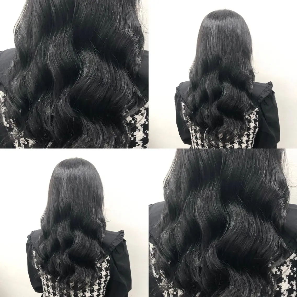 セミロング カラー パーマ ヘアアレンジ メンズ キッズ 上品＆韓国風 🥀海心🥀のヘアスタイル