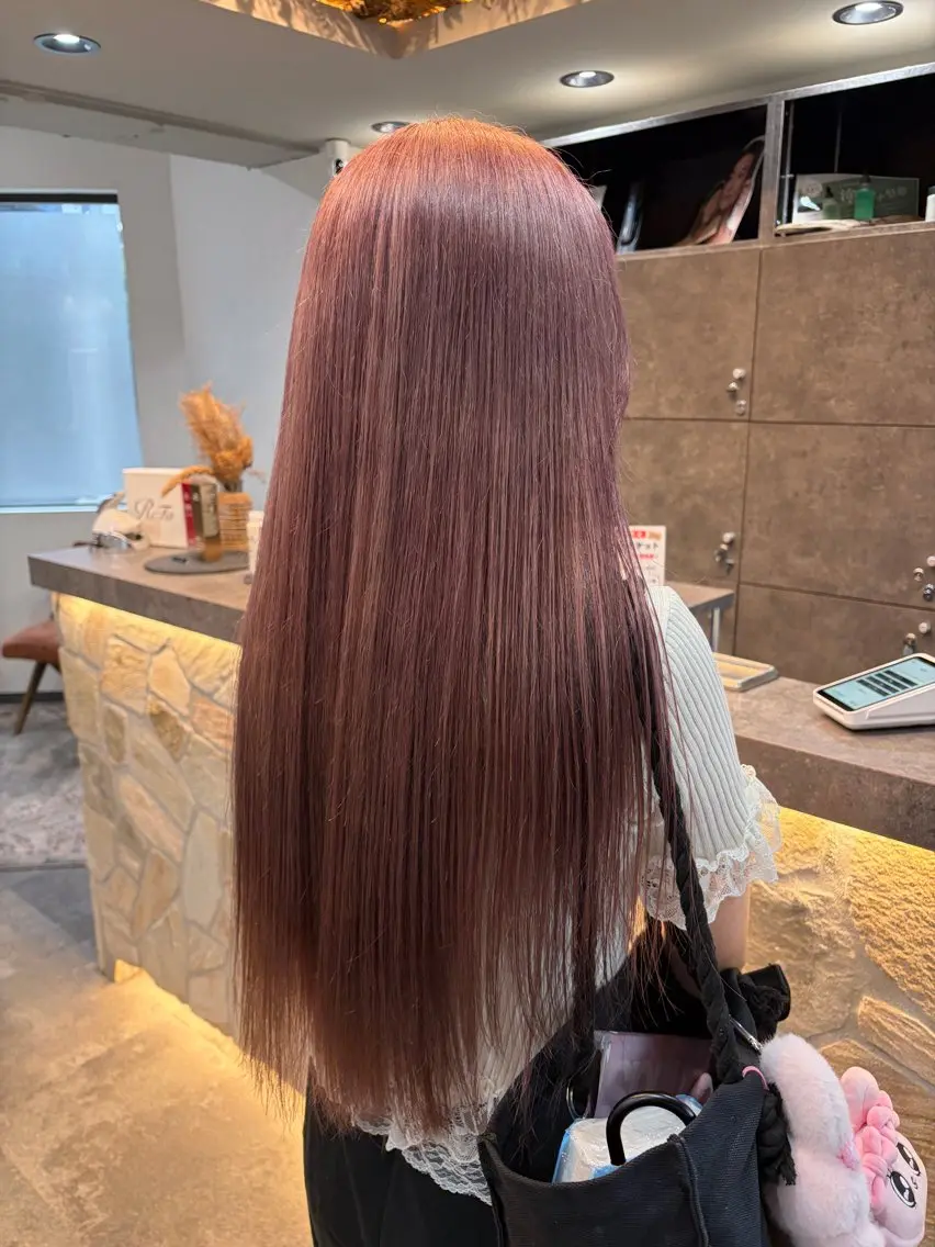 ロング カラー 🪽🪷透明感/ ダブルカラー🪷🪽のヘアスタイル