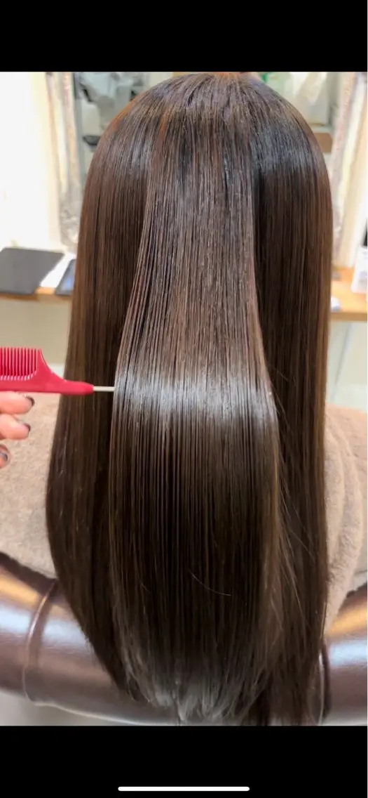 ロング カラー カット ヘアカラー トリートメント Runa/ボブ 髪質改善/縮毛矯正のヘアスタイル