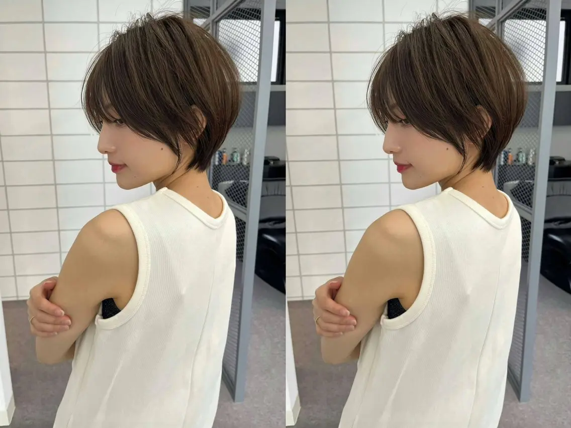 ショート カラー 大人女性の為の美容師 aoiのヘアスタイル