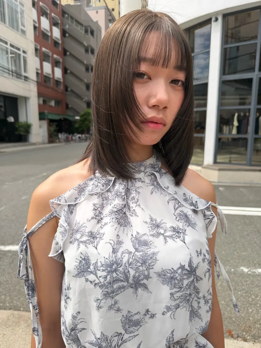 ショート カット 平野 叶花のヘアスタイル