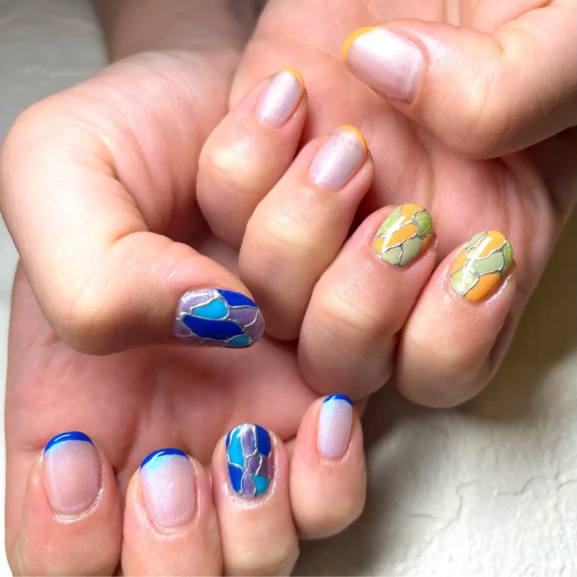 ネイル ハンドネイル ネイルスタジオ コスタ•デルマールのネイルデザイン