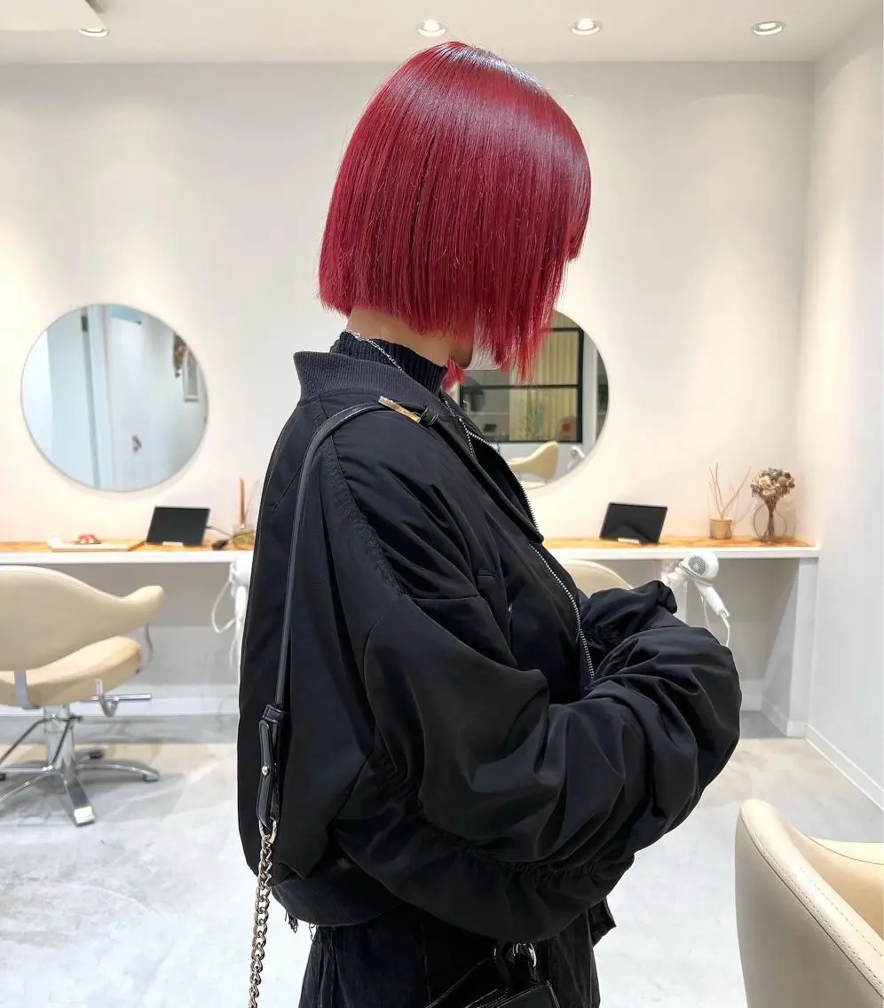 ショート カラー 重松 丈博のヘアスタイル