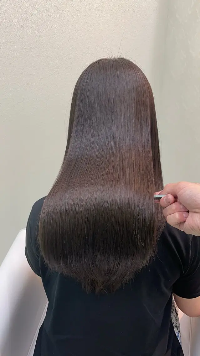 ロング カラー 髪質改善 ✨髪質改善✨美髪 矯正🫧小泉のヘアスタイル