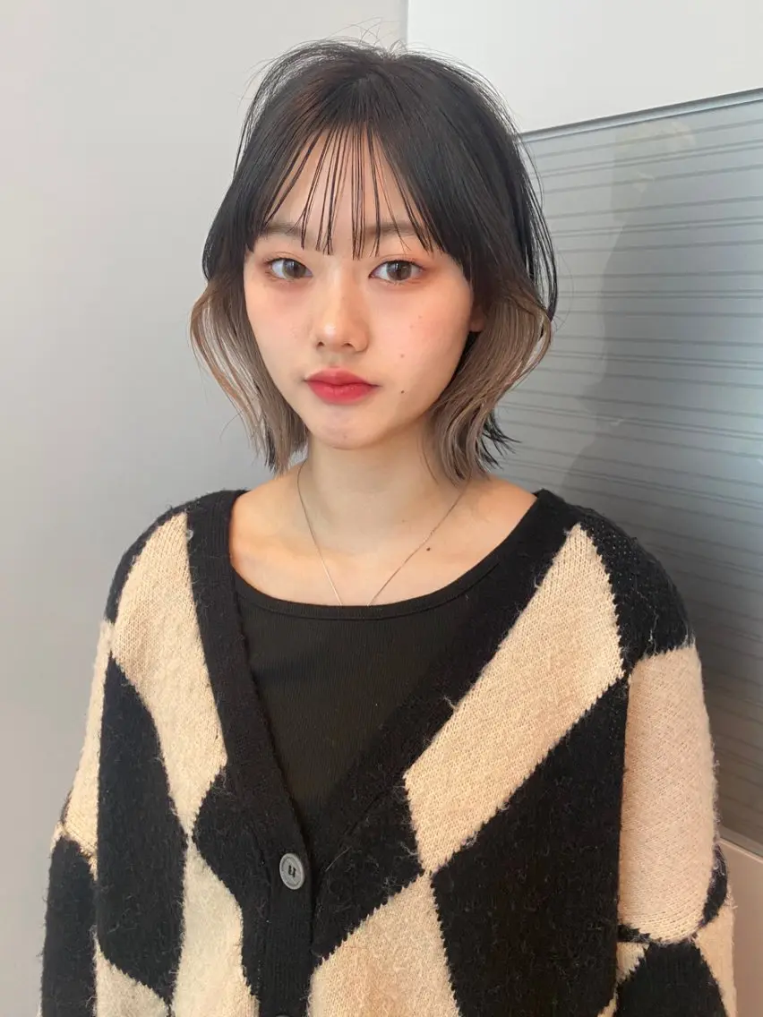 ショート カラー カット ヘアカラー トリートメント mai / linoah˚✧のヘアスタイル