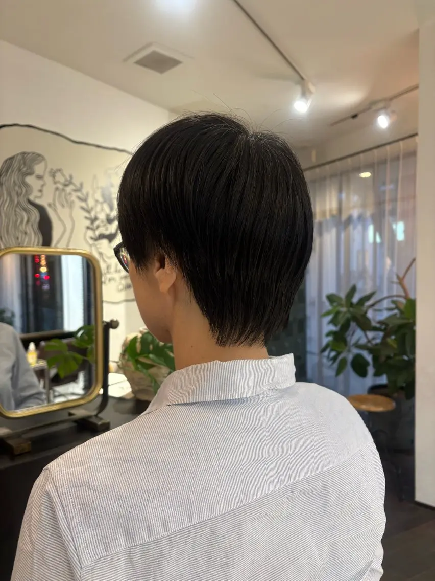 ショート ショートヘア 西野 優夏のヘアスタイル