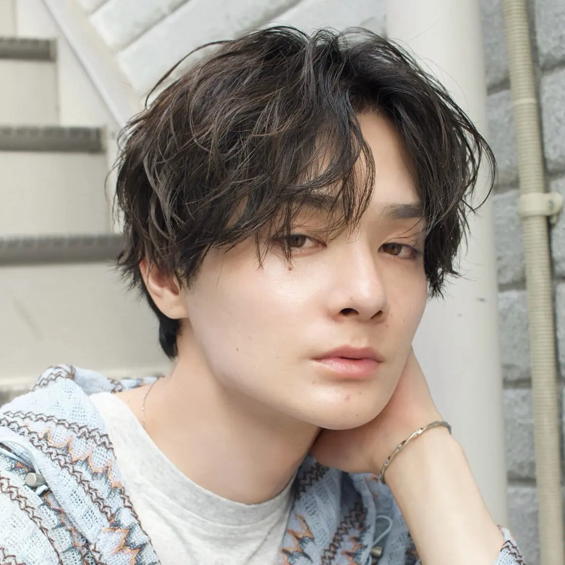 パーマ メンズ メンズパーマ カット パーマ ヘッドスパ ラフメンズパーマ ✨メンズカット吉田のヘアスタイル
