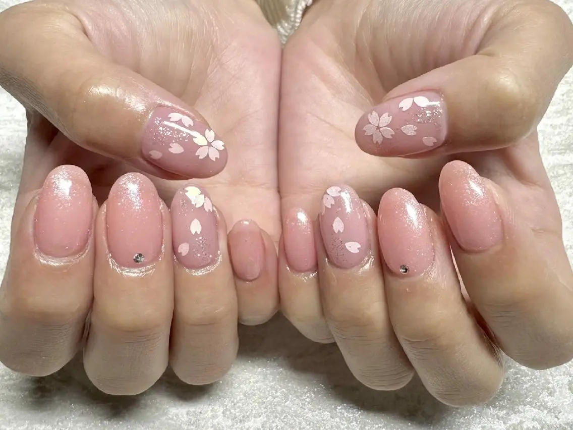 ネイル アートネイル ホログラムネイル JULIE NAILのネイルデザイン