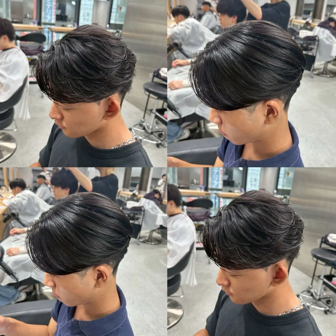 ショート パーマ ヘアアレンジ メンズ メンズパーマ メンズツイストパーマ 波巻きパーマ ツイストパーマ カット パーマ トリートメント ヘッドスパ ヘアセット 🔥ニュアンス フェザー小林海斗🔥のヘアスタイル