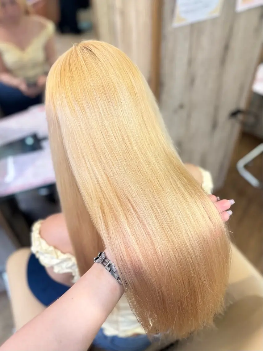 ロング ヘアカラー トリートメント 🍒ねね/横浜/ 似合わせカラー🍒のヘアスタイル