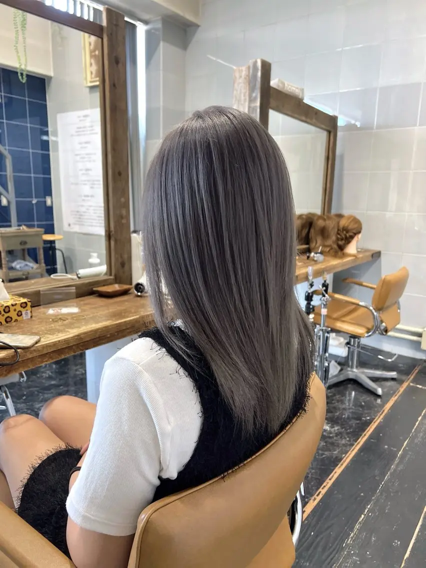 ミディアム カラー ヘアカラー 【YUIMARL】 TATSUYAのヘアスタイル