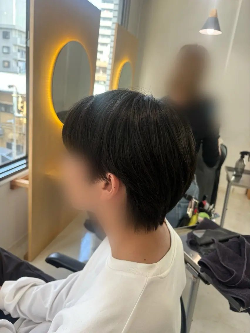 メンズ カット ヘアカラー elk まな🐈‍⬛🎀のヘアスタイル