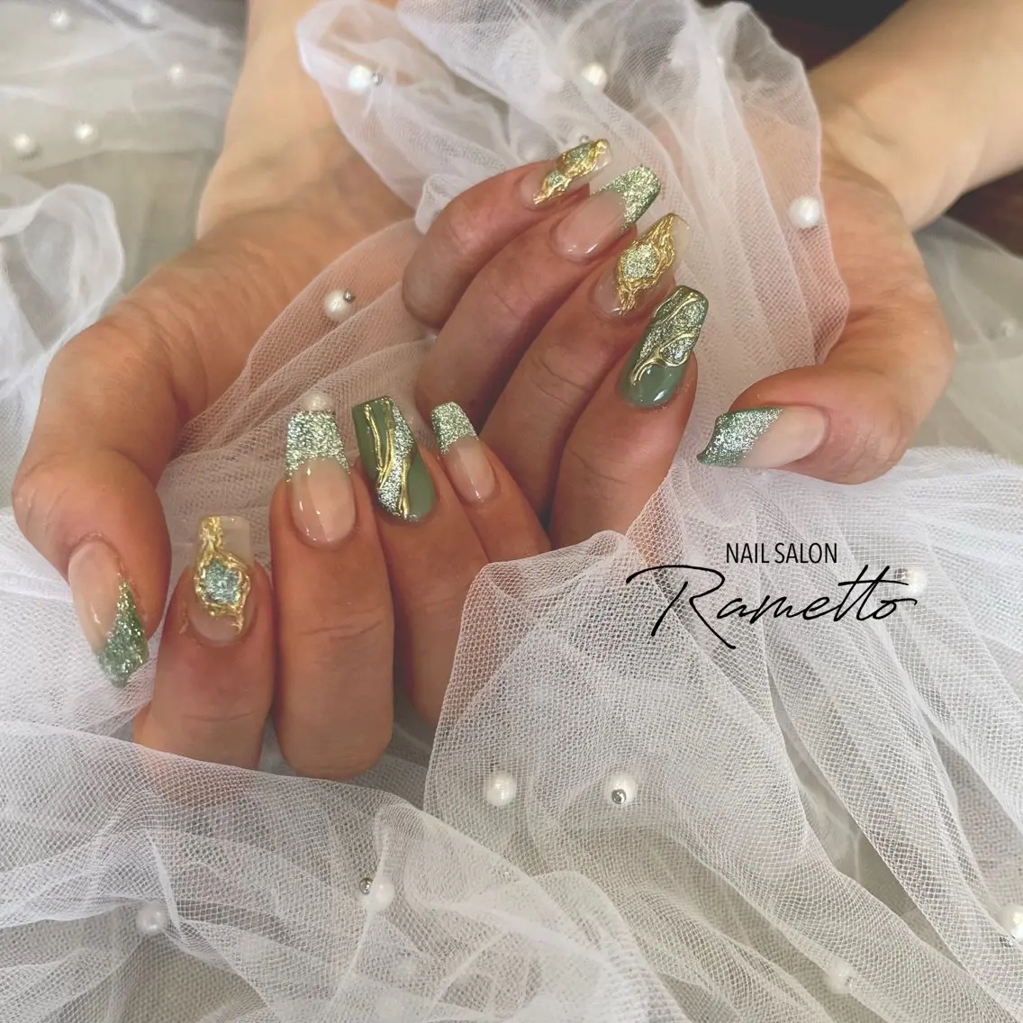 ネイル ハンドネイル NAILSALON Ramettoのネイルデザイン