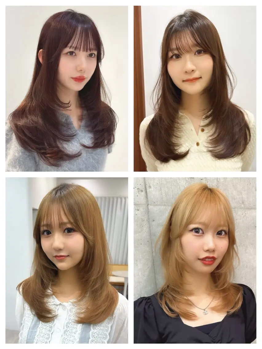 ロング カット ヘアカラー 🍀立川/艶髪/レイ ヤーmihiro🍀のヘアスタイル
