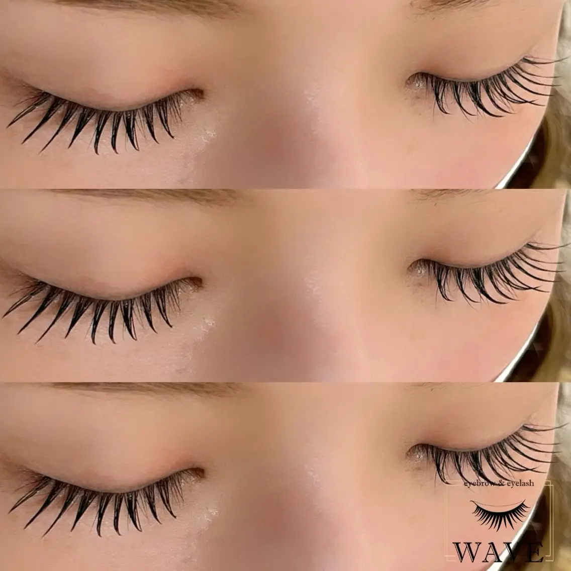 マツエク・マツパ Cカール Jカール セクシー brow&lash WAVEのマツエク・マツパデザイン