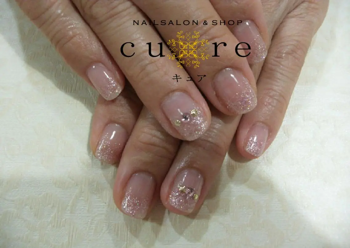 ショート ネイル ネイルサロン Cureのネイルデザイン