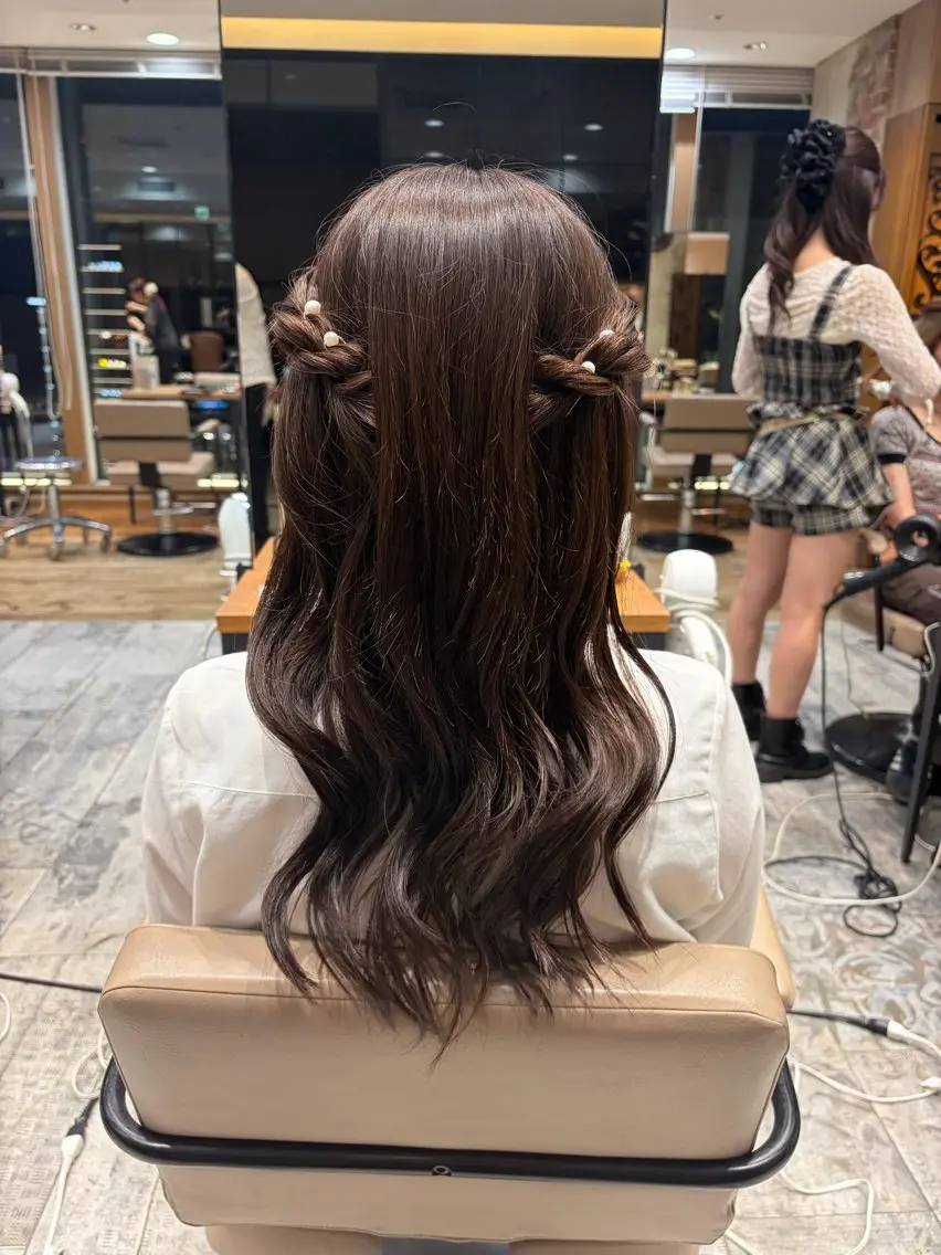 ヘアアレンジ 新宿/カット /カラー/新谷日莉のヘアスタイル