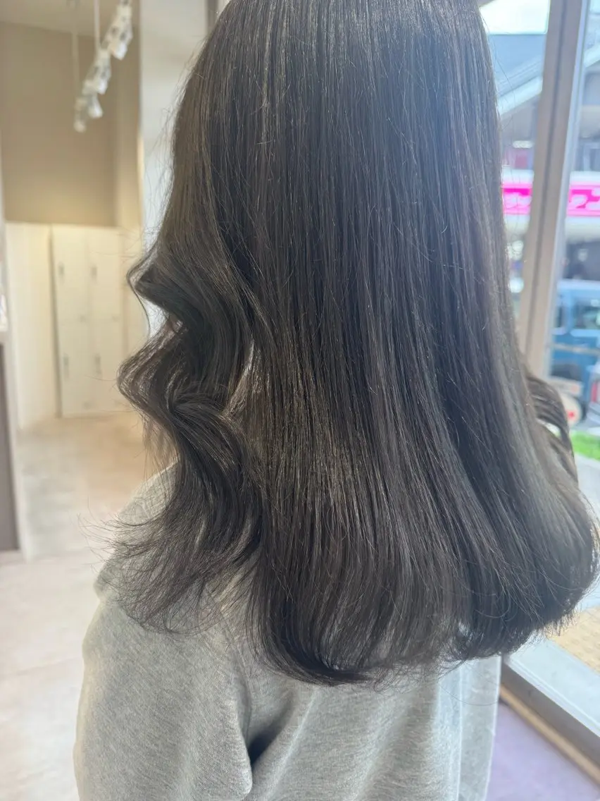 ロング ヘアカラー ヘッドスパ maki ♡のヘアスタイル