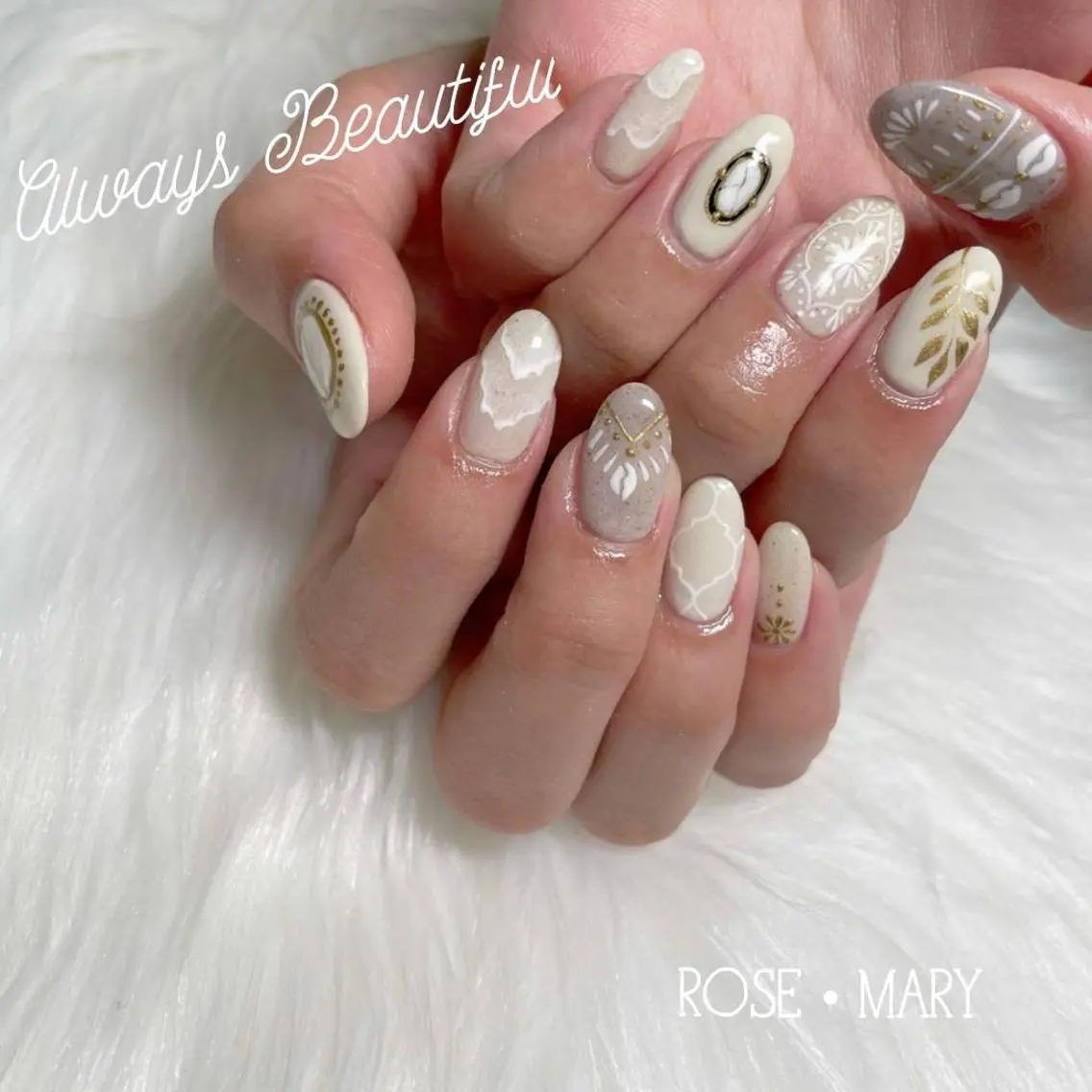 ネイル ハンドネイル ROSE・MARY 木村のネイルデザイン