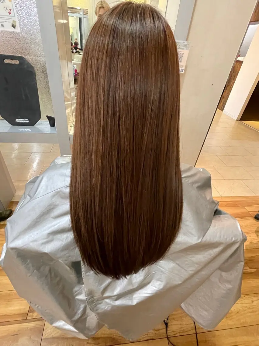 ロング 髪質改善 阿部 祥大のヘアスタイル
