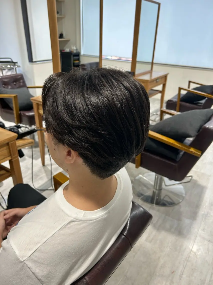 メンズ カット 縮毛矯正 ✂️⭐️CIEL／ 渡邊 陸⭐️✂️のヘアスタイル