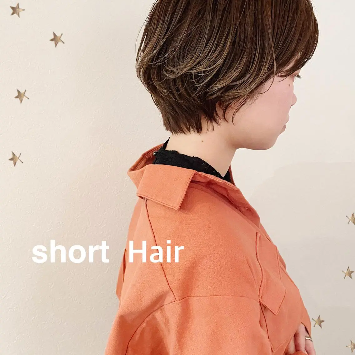 ショート カット 市川 千夏のヘアスタイル