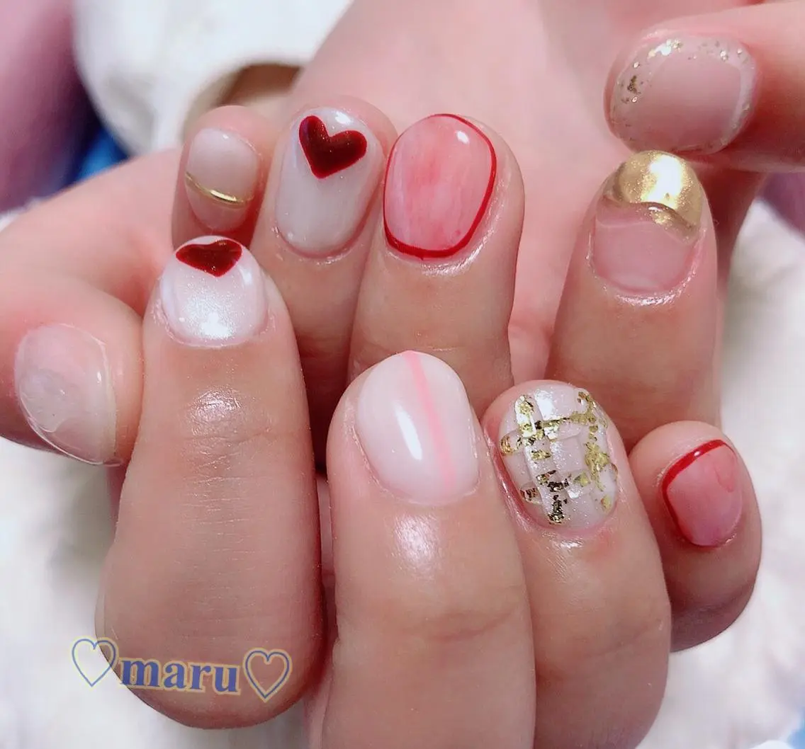 ネイル ハンドネイル フットネイル まるみ ♡のその他イメージ
