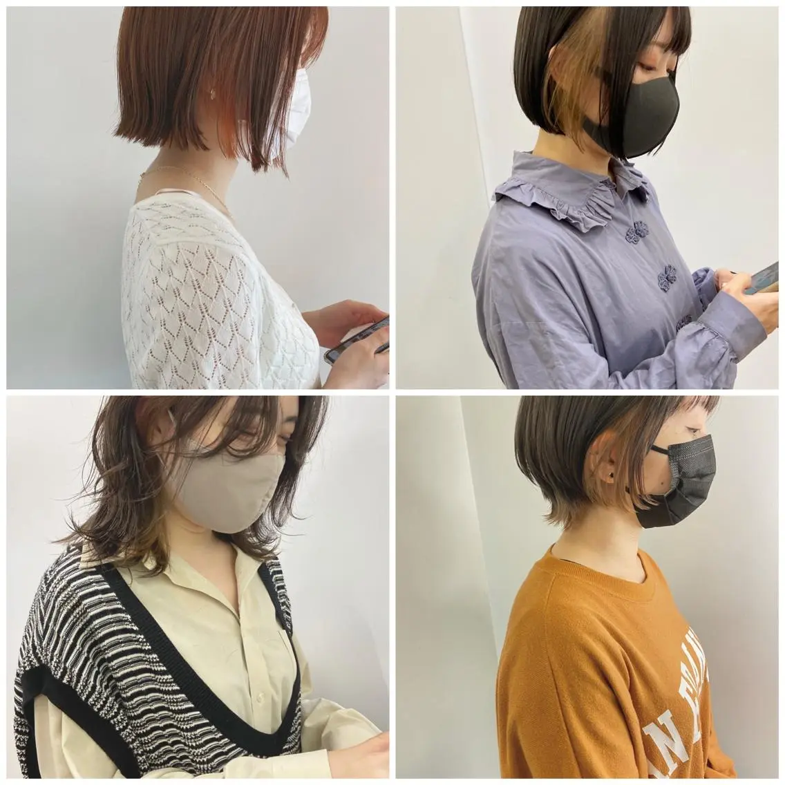 ショート カラー ハンサムショート 丸みショート アディクシーカラー ベージュカラー 黒髪 ショート/ボブ /パーマ🌿柏原良亮のヘアスタイル