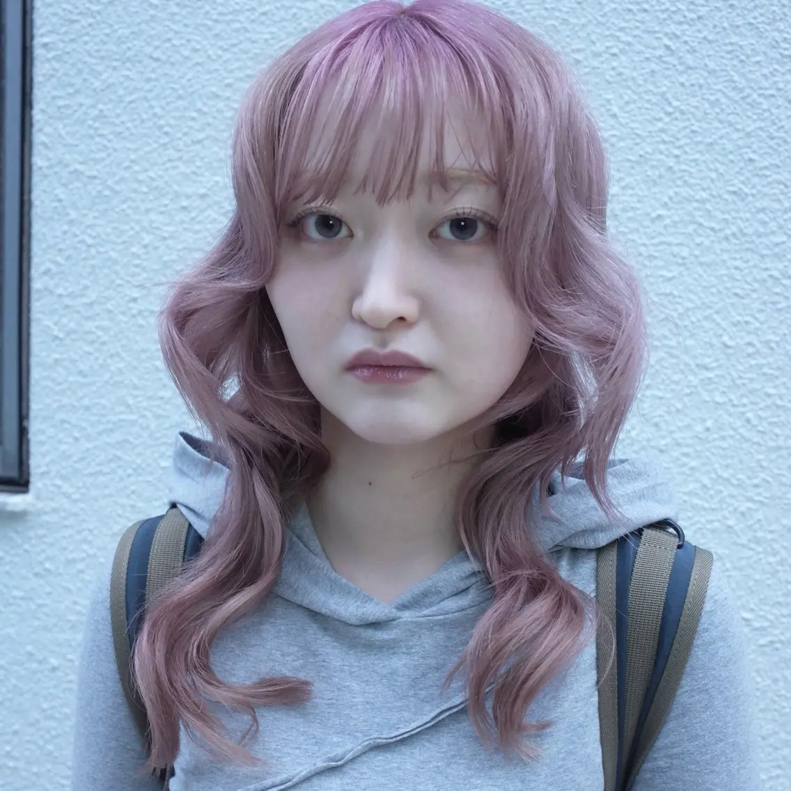 セミロング カラー 似合わせカット ヘアカラー 表参道 /ハイトーン SAKIのヘアスタイル