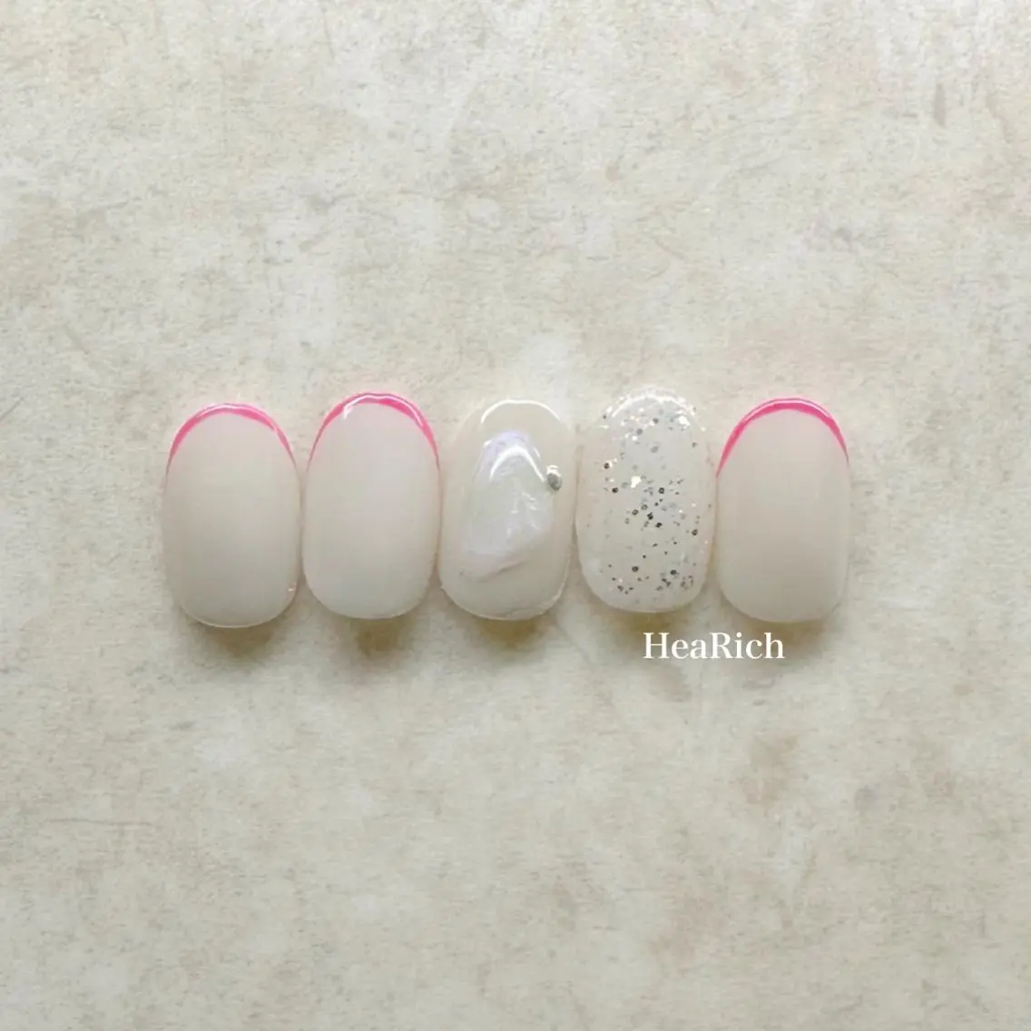 ネイル ハンドネイル ネイルStork HeaRich野江店のネイルデザイン