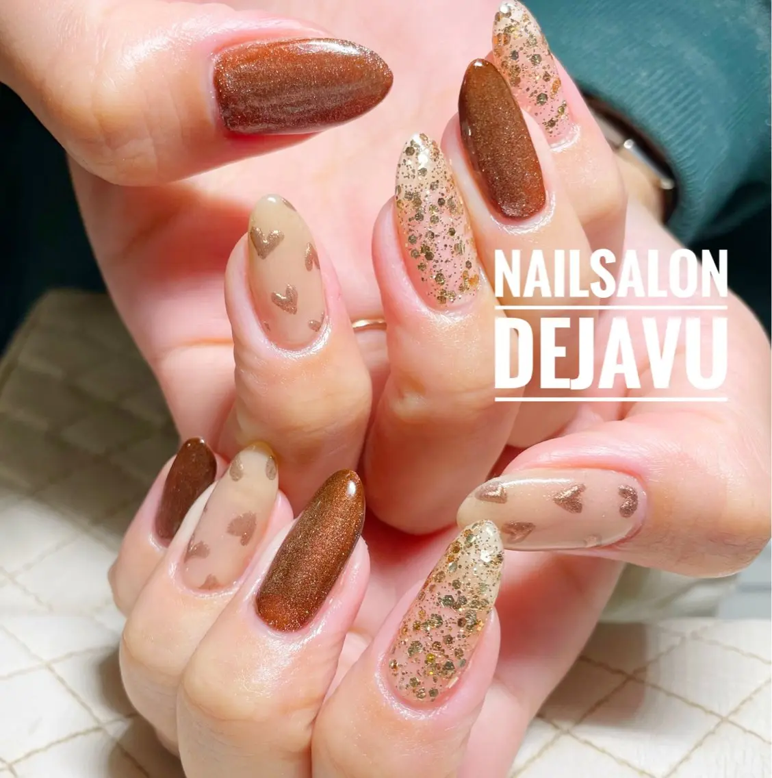 ネイル 持ち込み ハンドネイル Nailsalon Dejavuのネイルデザイン