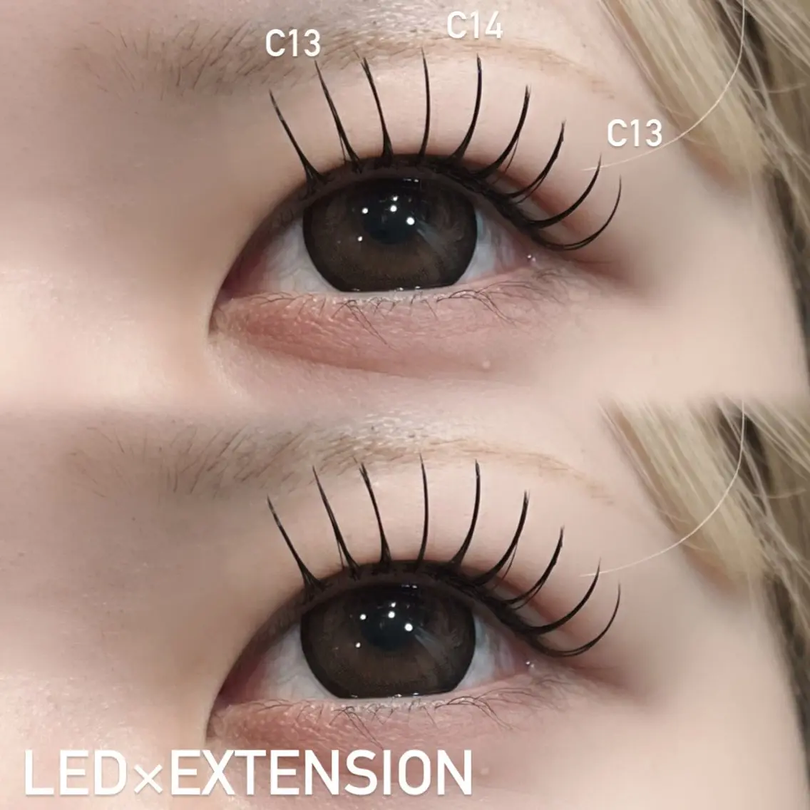 【アンドヘルシー🎀♡】 まつげパーマ×LEDフラットラッシュ​〜​100本 【指名料込】の写真