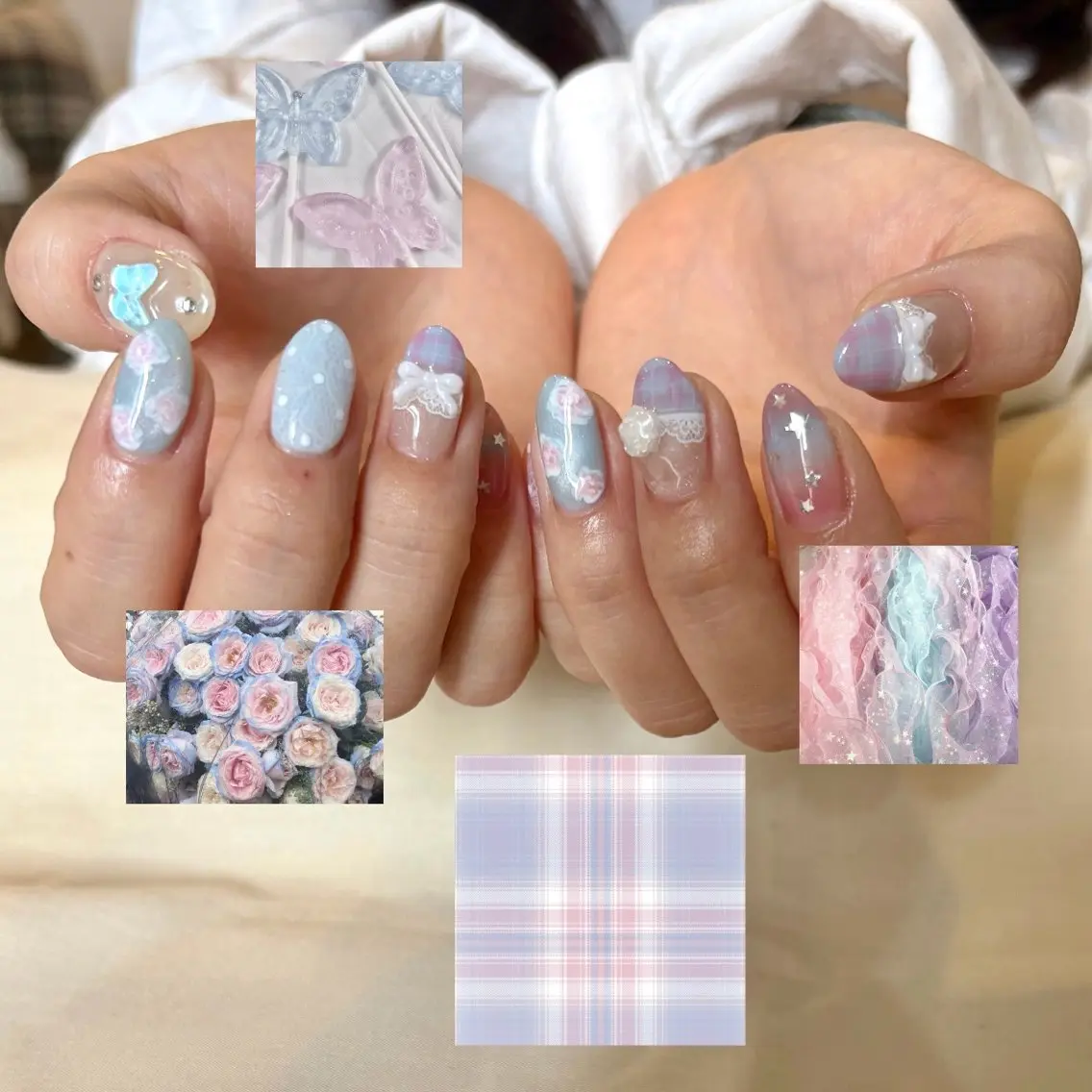 ネイル ハンドネイル 岩本 杏のネイルデザイン
