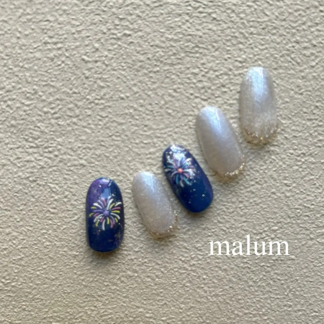 ネイル ハンドネイル malum nailのネイルデザイン