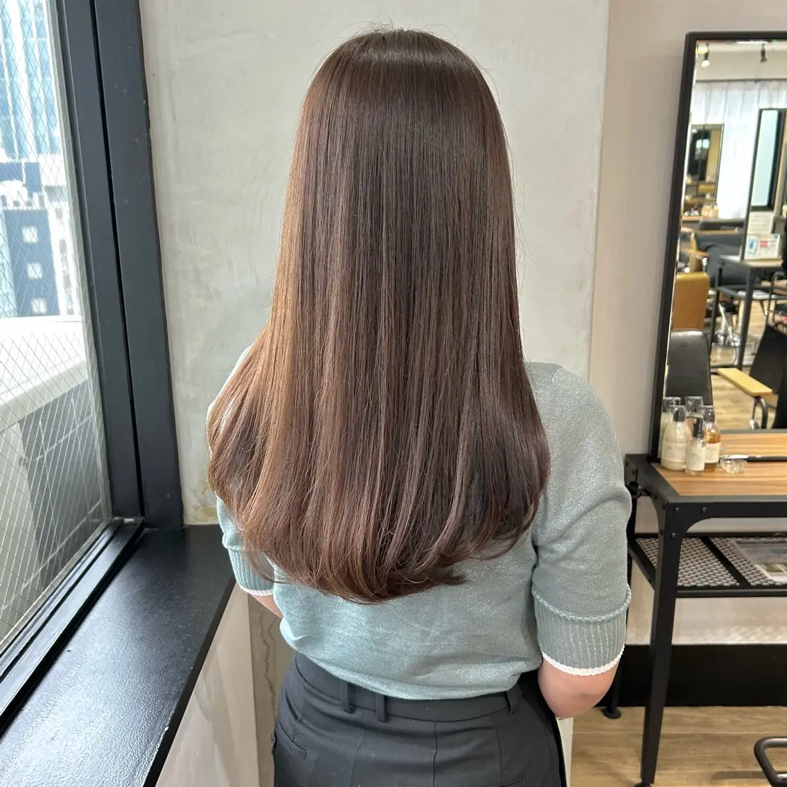 ロング カラー otoha✳︎ くすみ艶カラーのヘアスタイル