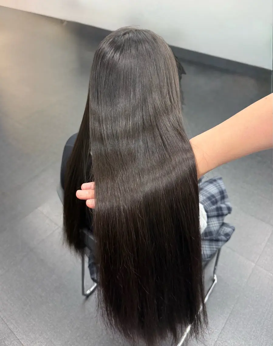 ロング パーマ 縮毛矯正 Arisa /アシスタントのヘアスタイル