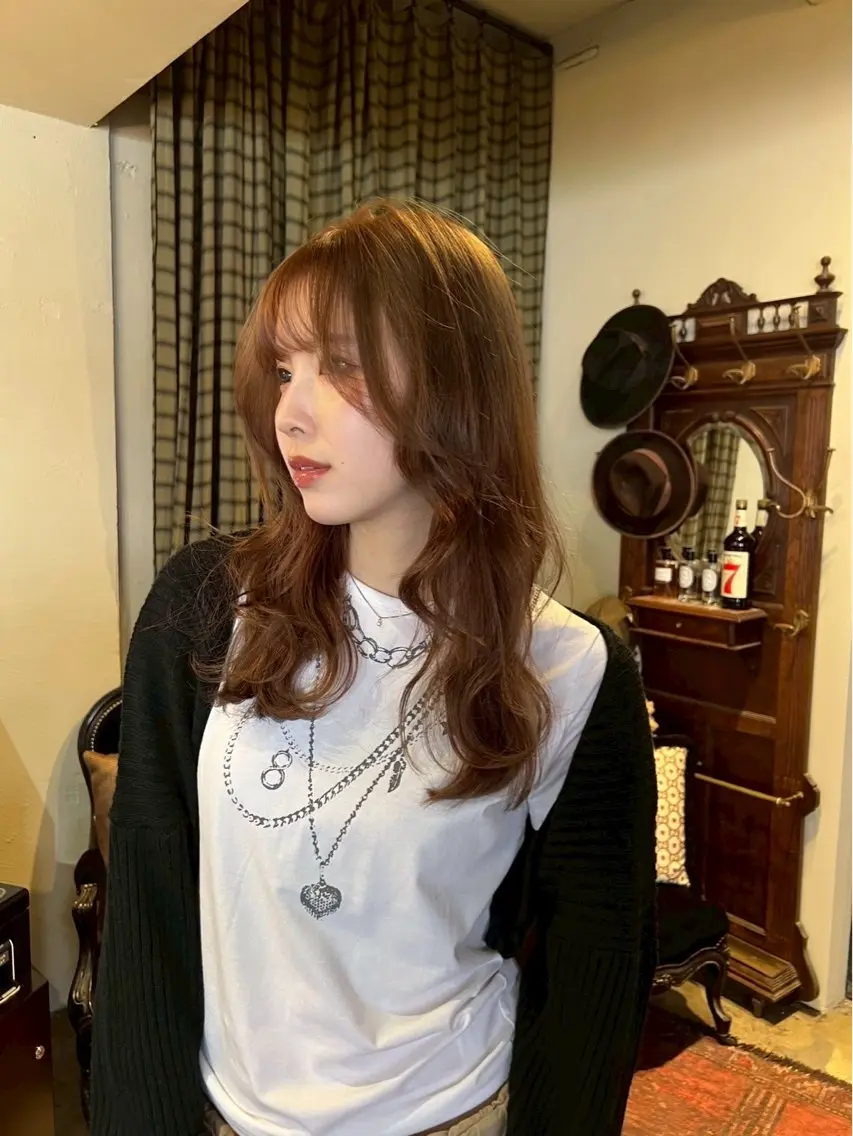 【minimo女性限定クーポン】🔥カット+ヘアカラー+トリートメント+プラチナトリートメント💐💐の写真