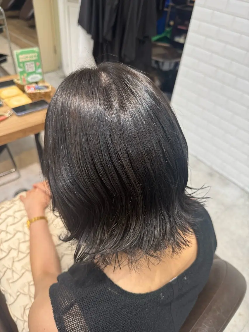 カラー カット ヘアカラー トリートメント 🫧山中 沙希🫧のヘアスタイル