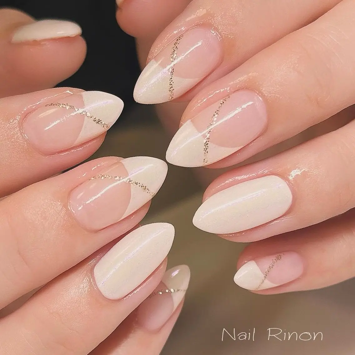 ネイル オフィスネイル ハンドネイル Nail Rinonのネイルデザイン