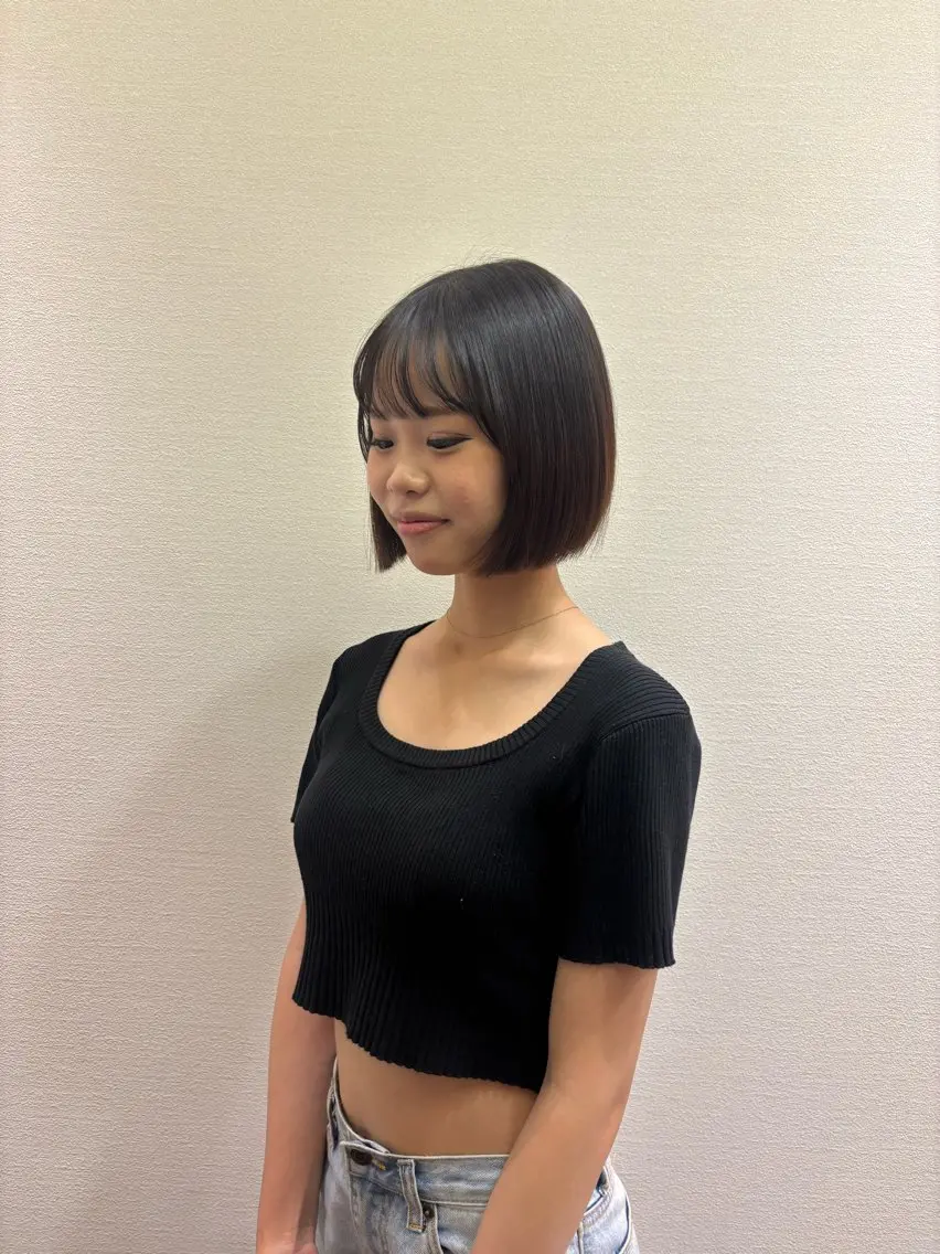 カット無料🫧ボブ，ショートボブ限定の写真