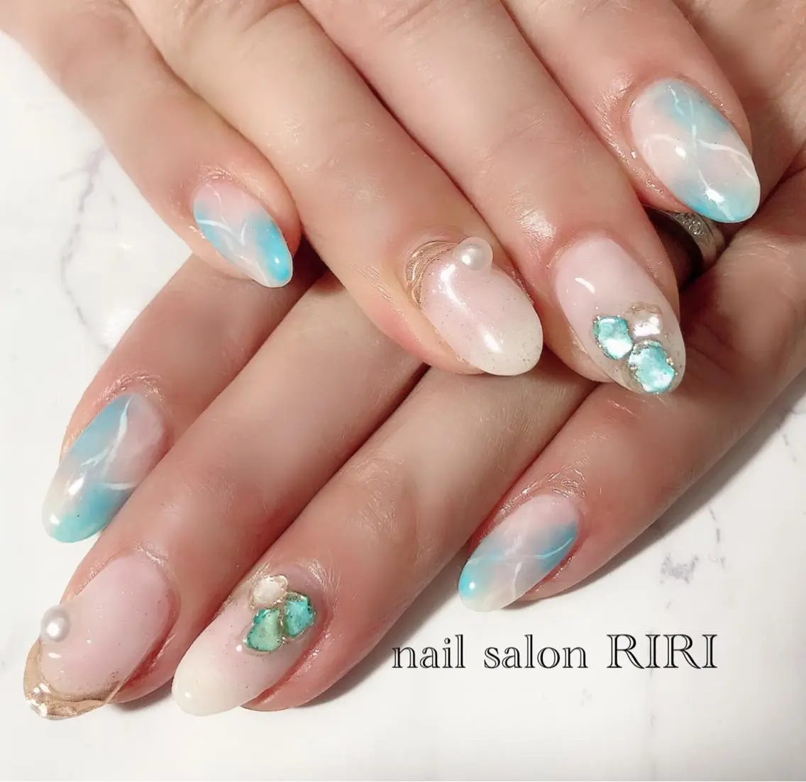 ネイル 夏ネイル RIRI リリのネイルデザイン