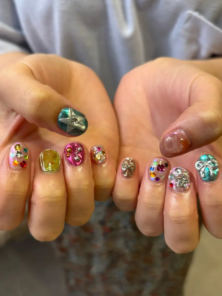 🔆Design 120min nail 🔆(オフあり)☆新規オフ無料☆の写真