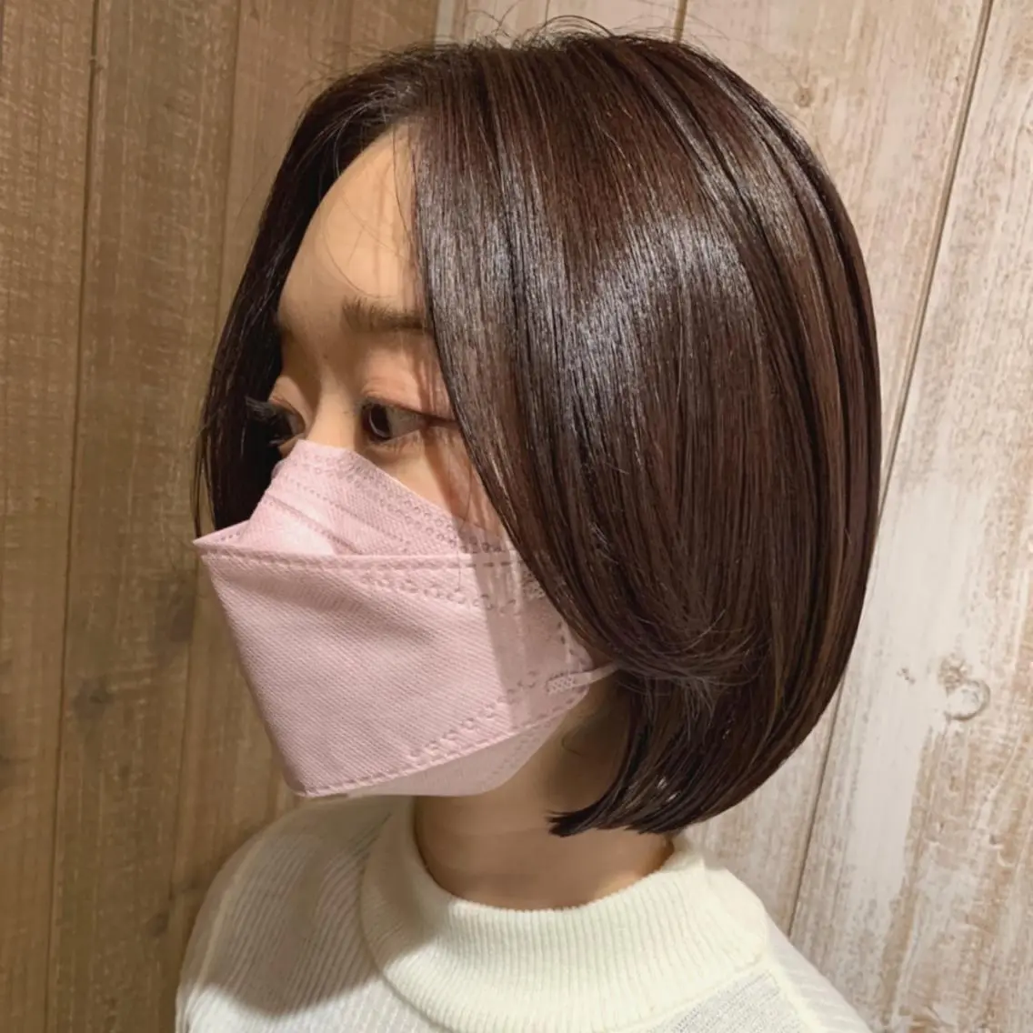 ショート カラー ボブ SOYON 🤍CHIZU🤍.のヘアスタイル
