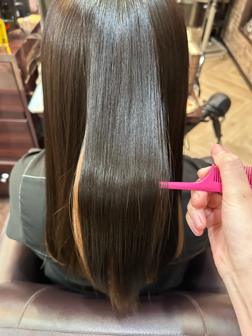 ロング 髪質改善 トリートメント トリートメント カットモデル募集/ るか／池袋のヘアスタイル