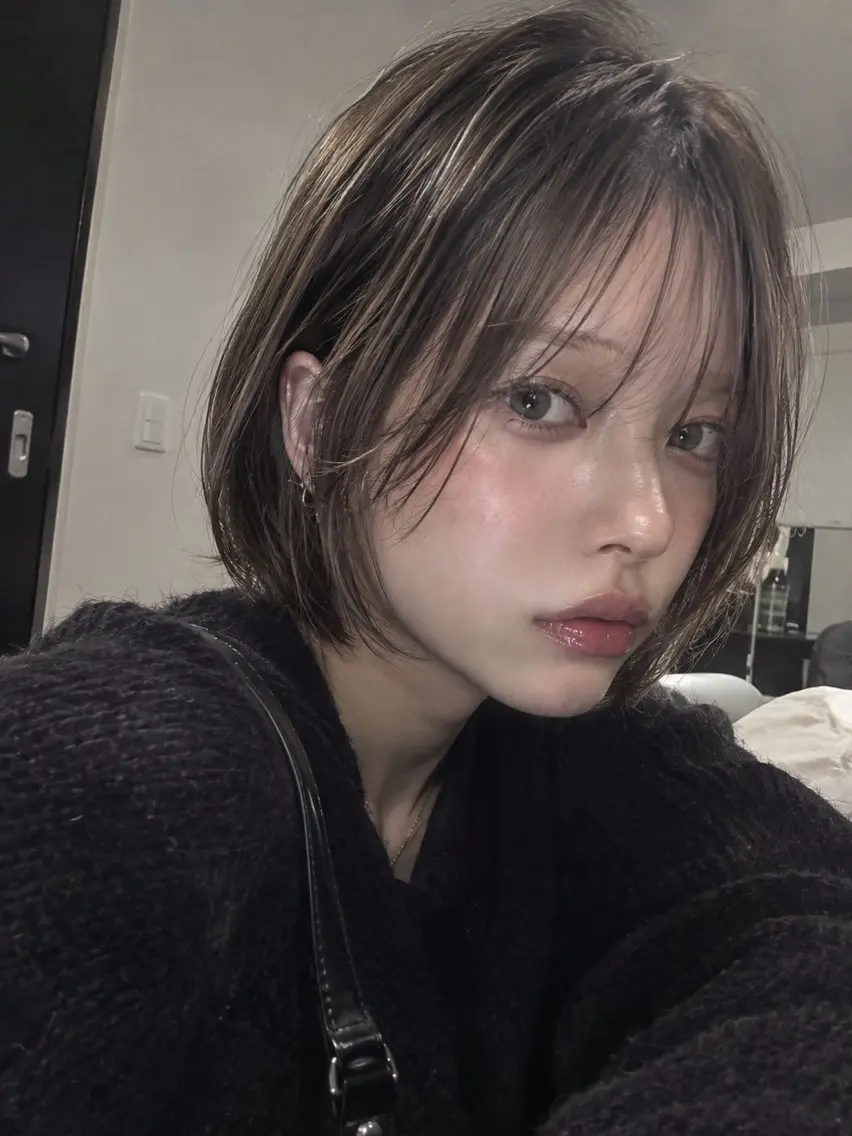 ショート ボブ 似合わせメイク・ ショートボブWAKOのヘアスタイル