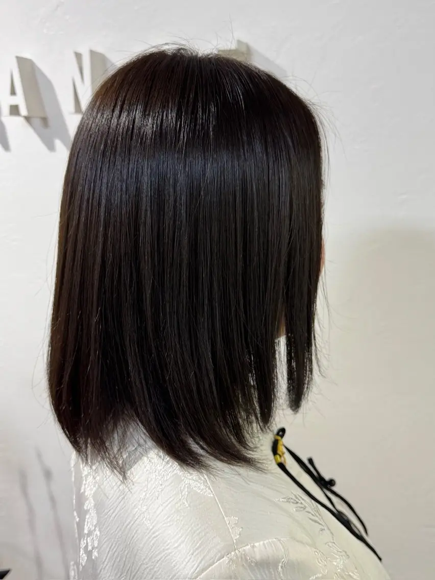ミディアム カラー イルミナカラー ◆モデル募集◆寺田 陸志◆桂駅前1分のヘアスタイル