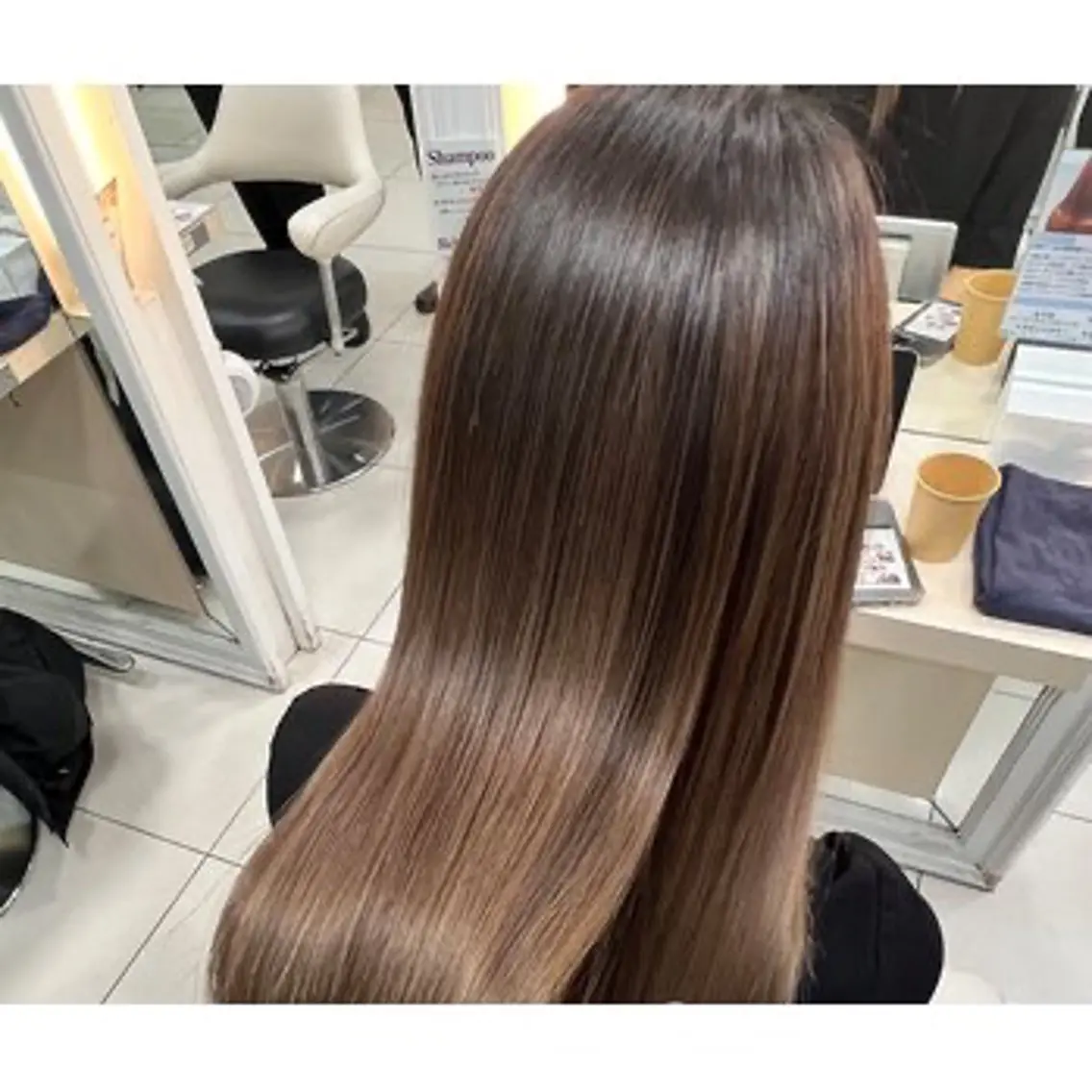 ロング カットカラーモデル 募集中店長　伊熊祐紀のヘアスタイル