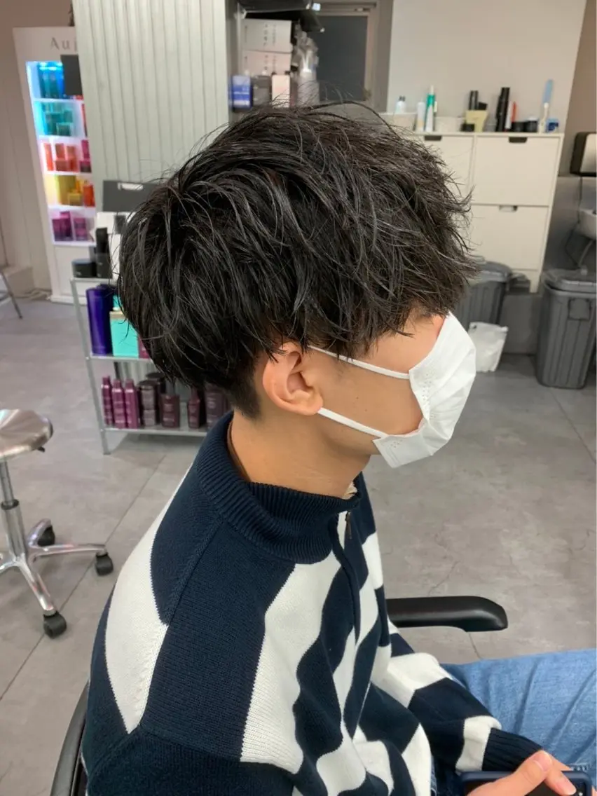 パーマ メンズ カット パーマ パーマ支持率No.1 ❤️‍🔥安成弾のヘアスタイル